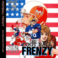 Football Frenzy Neo Geo CD US box art